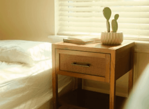Nightstand listed for a cause